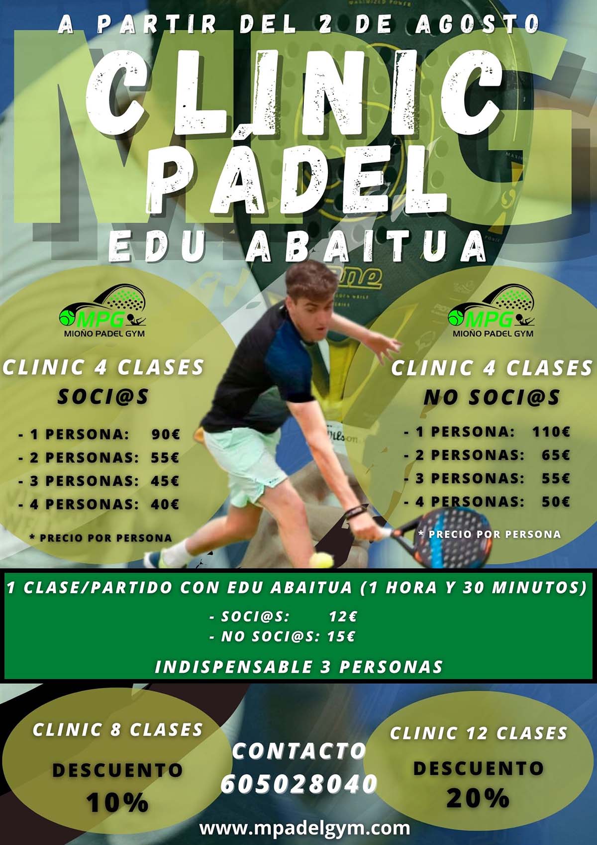 Clinic de Pádel - Edu Abaitua